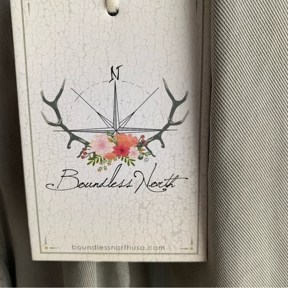 NWT Anthropologie Boundless North Green Zip Up Utility Jacket - Picture 12 of 12